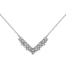 Load image into Gallery viewer, “reticella”<br>Diamond Necklace<br>1555B
