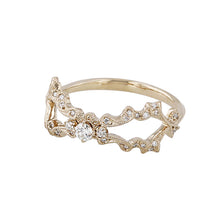 Load image into Gallery viewer, “Partita”<br>Diamond Ring<br>(1562A)