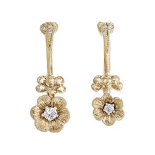 Load image into Gallery viewer, “Anemone”<br>Diamond Earrings<br>1518A