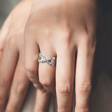 Load image into Gallery viewer, “Butterfly effect”<br>Diamond Ring<br>1521A