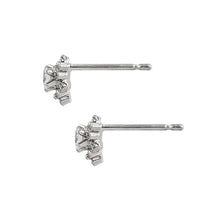 Load image into Gallery viewer, “fleurs”<br>Diamond Earrings<br>1552A