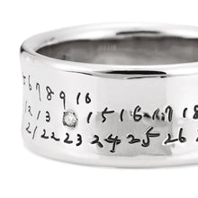 Load image into Gallery viewer, “Anniversary”<br>Diamond Ring, Large<br>717A