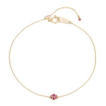 Load image into Gallery viewer, “fleurs”<br>Ruby Bracelet<br>1334B