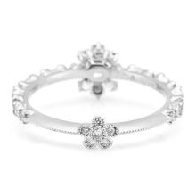 Load image into Gallery viewer, “snow crystal”<br>Graded Diamond Ring<br>853AOM2
