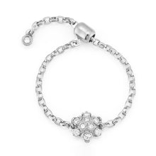 Load image into Gallery viewer, “fleurs”<br>Diamond Chain-Ring<br>1335A