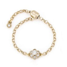 Load image into Gallery viewer, “fleurs”<br>Diamond Chain-Ring<br>1330A
