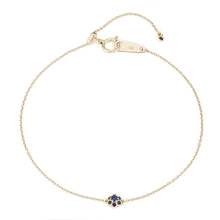 Load image into Gallery viewer, “fleurs”<br>Blue Sapphire Bracelet<br>1334C
