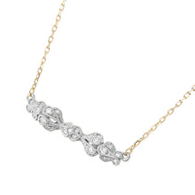 Load image into Gallery viewer, “Leaves”<br>Diamond Necklace<br>1491A