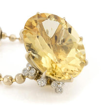 Load image into Gallery viewer, Yellow Beryl Chain-Ring<br>260FJ