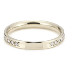 Load image into Gallery viewer, “smooth”<br>Half Eternity<br>Diamond Ring<br>723B
