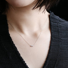 Load image into Gallery viewer, “bow”<br>Diamond Necklace<br>1508A