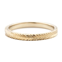 Load image into Gallery viewer, “Herringbone”<br>Ring, Medium<br>712A