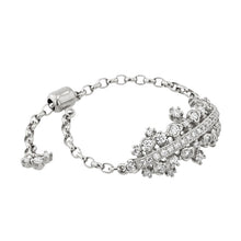 Load image into Gallery viewer, “reticella”<br>Diamond Chain-Ring<br>1558A
