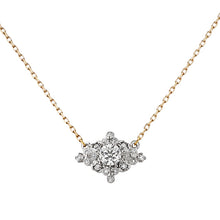 Load image into Gallery viewer, “fleurs”&lt;br&gt;Diamond Necklace&lt;br&gt;1549A
