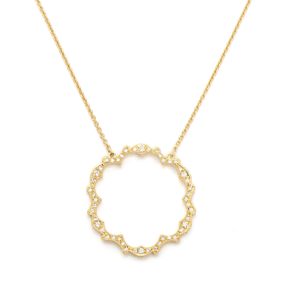 “Eternal Sunshine”<br>Diamond Necklace<br>834A