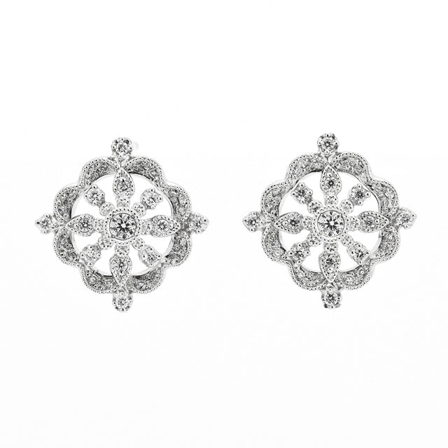 “DAMASK” Diamond Earrings<br>1169A