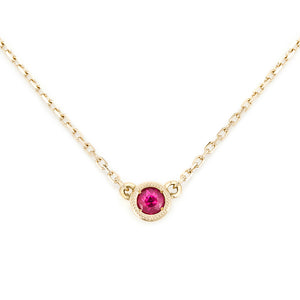 1066C<br>Ruby necklace