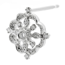 Load image into Gallery viewer, “DAMASK” Diamond Earrings&lt;br&gt;1169A
