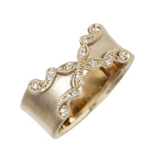 Load image into Gallery viewer, “Butterfly effect”&lt;br&gt;Diamond Ring&lt;br&gt;1521A
