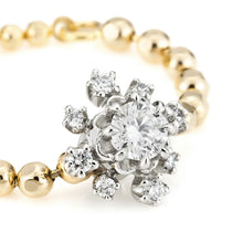 Load image into Gallery viewer, “snowflakes”&lt;br&gt;Diamond Chain-Ring&lt;br&gt;256Z
