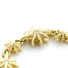 Load image into Gallery viewer, 1056A&lt;br&gt;- Snowflakes -&lt;br&gt;Diamond Chain-ring
