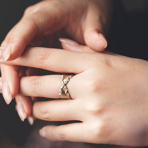 “Butterfly effect”<br>Diamond Ring<br>1521A