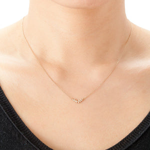 1086A<br>“Olive”<br>Diamond necklace