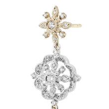 Load image into Gallery viewer, “DAMASK” Diamond Earrings&lt;br&gt;1188A

