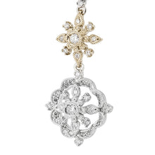 Load image into Gallery viewer, “DAMASK” Diamond Earrings&lt;br&gt;1188A
