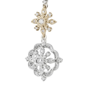 “DAMASK” Diamond Earrings<br>1188A