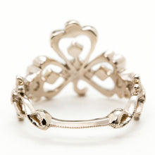 Load image into Gallery viewer, “Trois Feuilles”<br>Demantoid Garnet Ring<br>1044B
