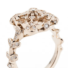Load image into Gallery viewer, “DAMASK”&lt;br&gt;Diamond Ring&lt;br&gt;1163A

