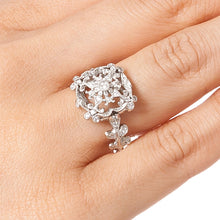 Load image into Gallery viewer, “DAMASK”&lt;br&gt;Diamond Ring&lt;br&gt;1163A
