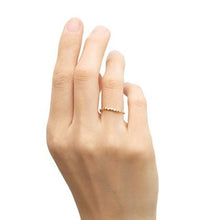 Load image into Gallery viewer, 1025A&lt;br&gt;“Noël en forêt”&lt;br&gt;Diamond Chain-ring
