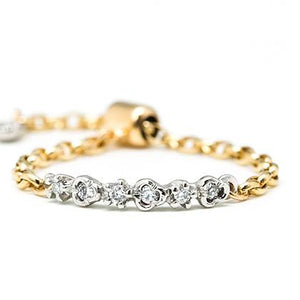 1025A<br>“Noël en forêt”<br>Diamond Chain-ring