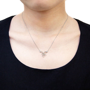 1045B<br>“Trois Feuilles”<br>Demantoid Garnet Necklace