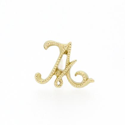 Initial Pin Brooch<br>1052A