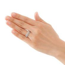 Load image into Gallery viewer, “reticella”&lt;br&gt;Diamond Ring&lt;br&gt;1099A
