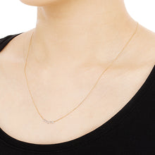 Load image into Gallery viewer, 1303B&lt;br&gt;“dew”&lt;br&gt;Diamond necklace
