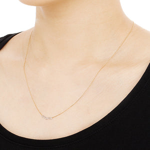 1303B<br>“dew”<br>Diamond necklace