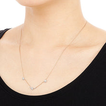 Load image into Gallery viewer, “Clair de lune”&lt;br&gt;Diamond Necklace&lt;br&gt;1011A
