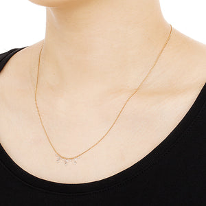 1303C<br> ダイヤモンドネックレス <br>“dew”<br>Diamond necklace