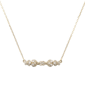 1491A<br>“Leaves”<br>Diamond Necklace