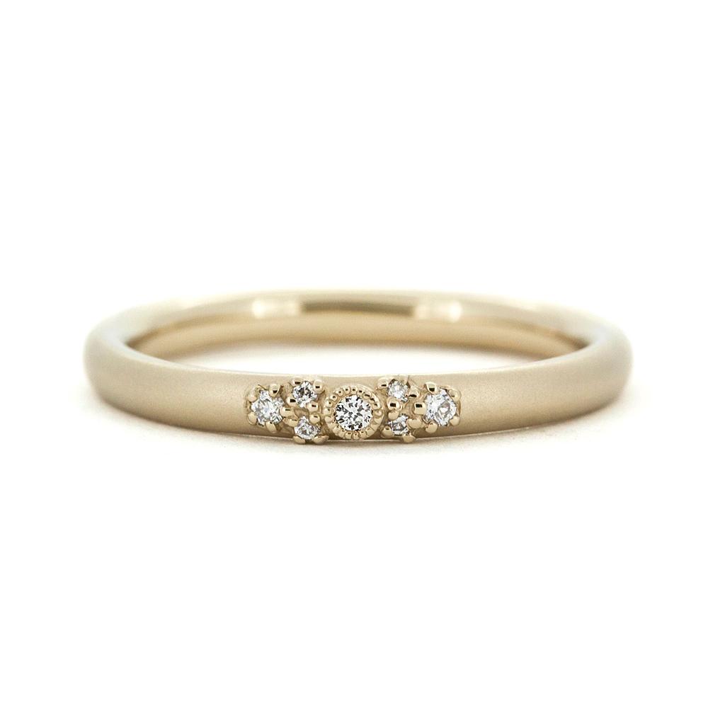 “SIRUSI”<br>Small Diamond Ring<br>729B