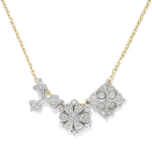 Load image into Gallery viewer, 1403A&lt;br&gt;“geometry”&lt;br&gt; Diamond necklace
