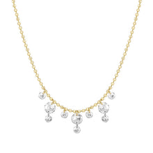 將圖片載入圖庫檢視器 1303C&lt;br&gt; ダイヤモンドネックレス &lt;br&gt;“dew”&lt;br&gt;Diamond necklace
