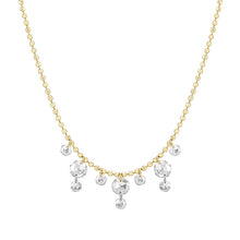 Load image into Gallery viewer, 1303C&lt;br&gt; ダイヤモンドネックレス &lt;br&gt;“dew”&lt;br&gt;Diamond necklace
