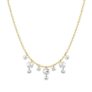 1303C<br> ダイヤモンドネックレス <br>“dew”<br>Diamond necklace