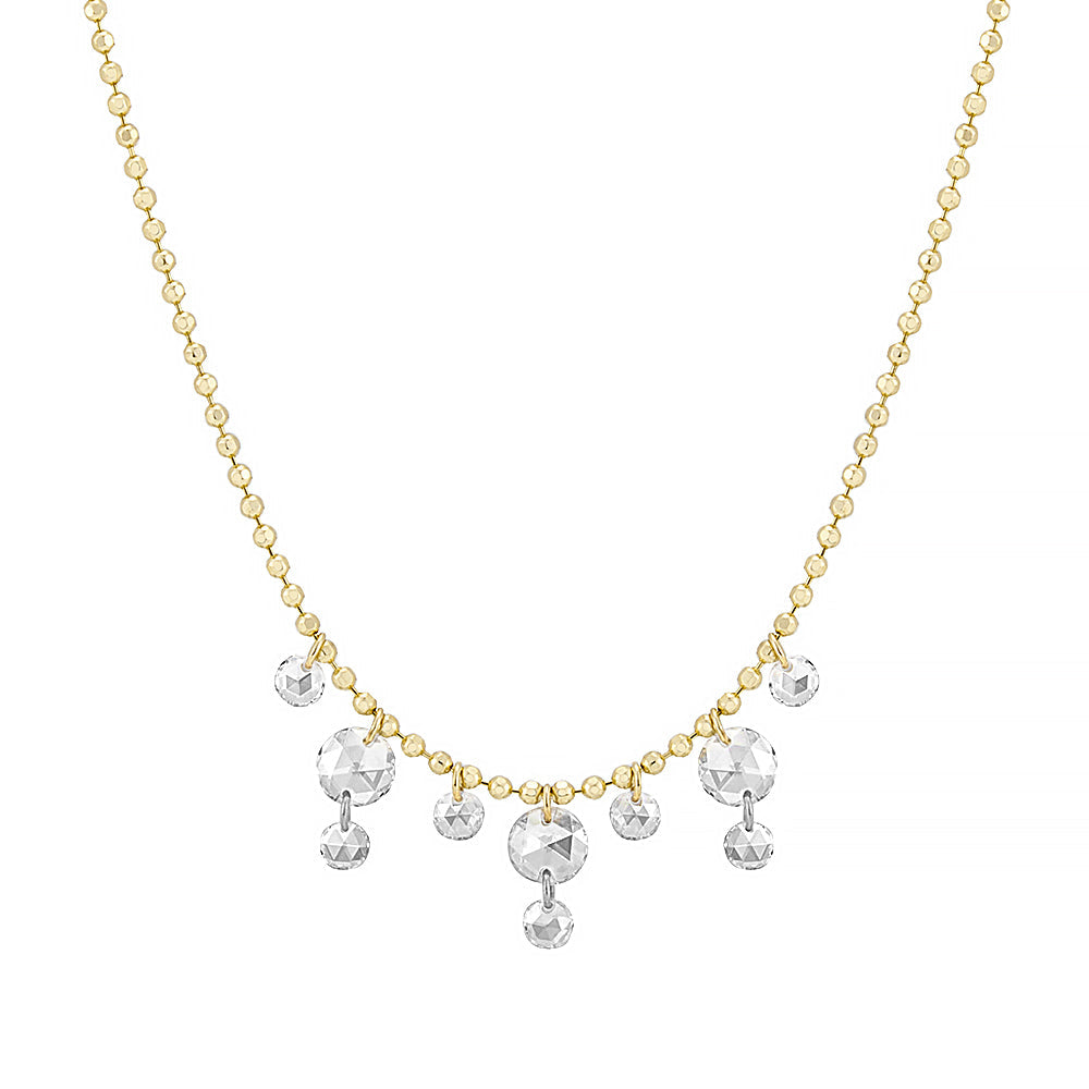 1303C<br> ダイヤモンドネックレス <br>“dew”<br>Diamond necklace