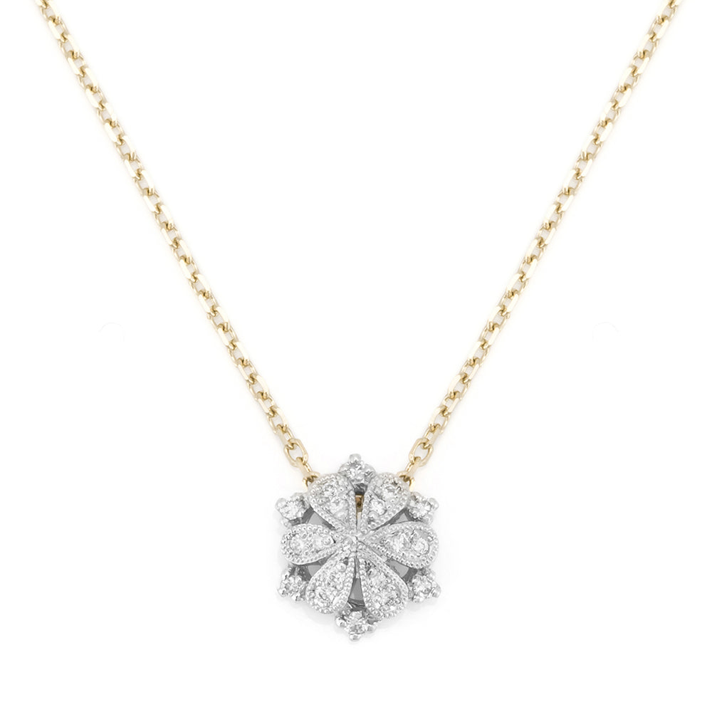 “geometry”<br> Diamond Necklace<br>1404A